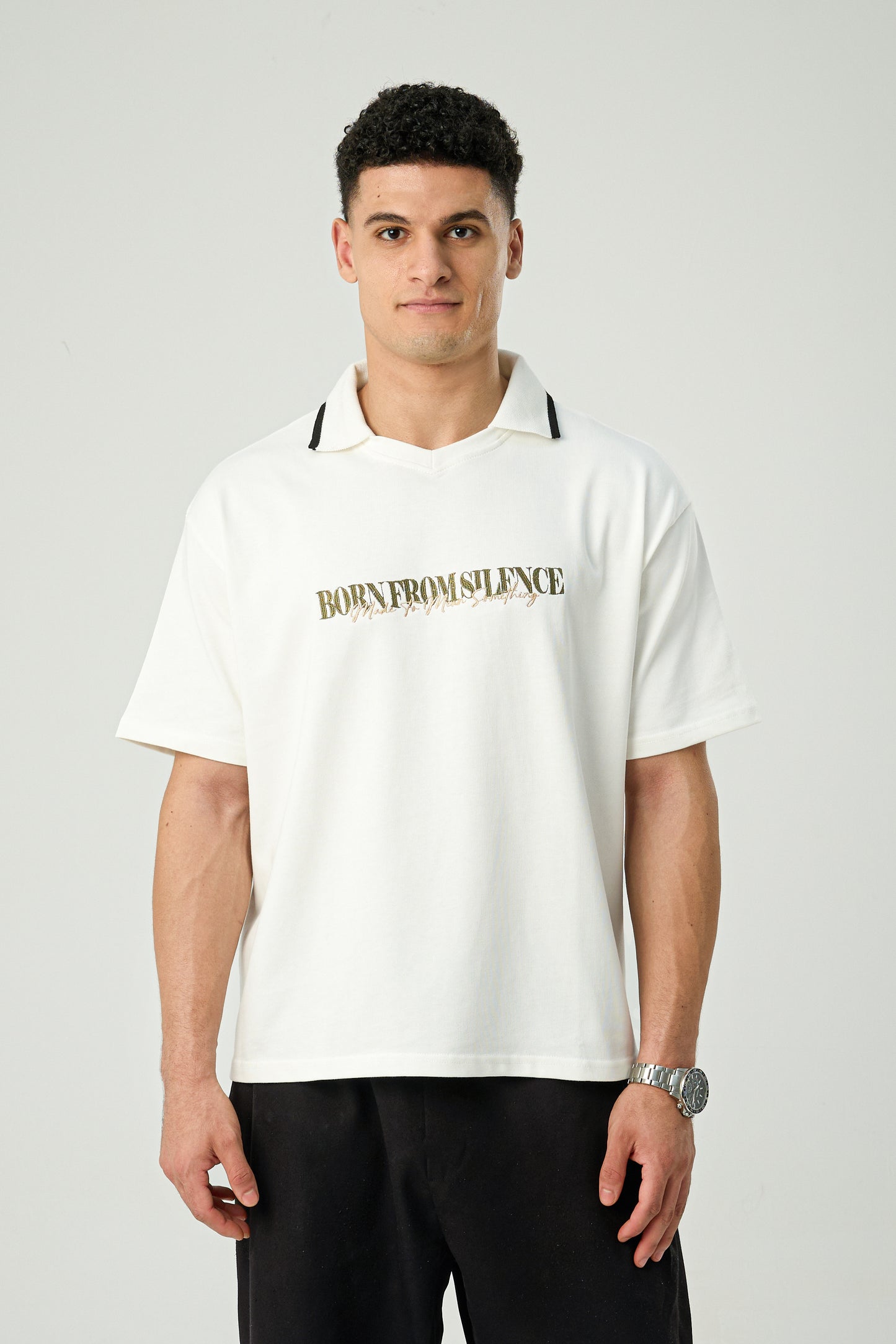 Polo Tee — Off-white