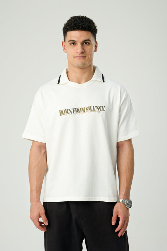 Polo Tee — Off-white