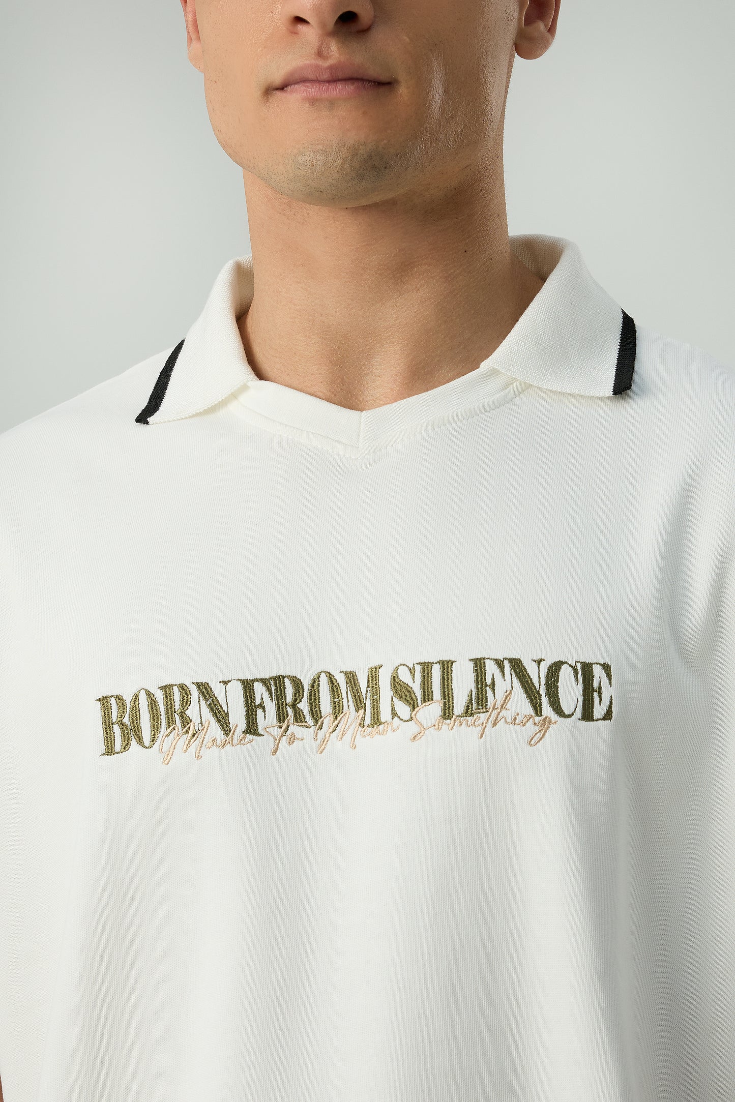 Polo Tee — Off-white