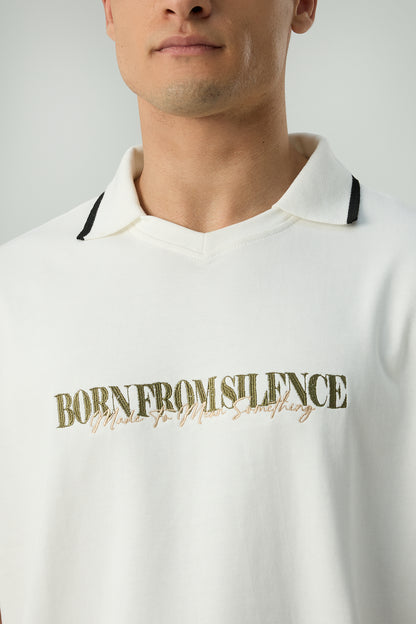 Polo Tee — Off-white